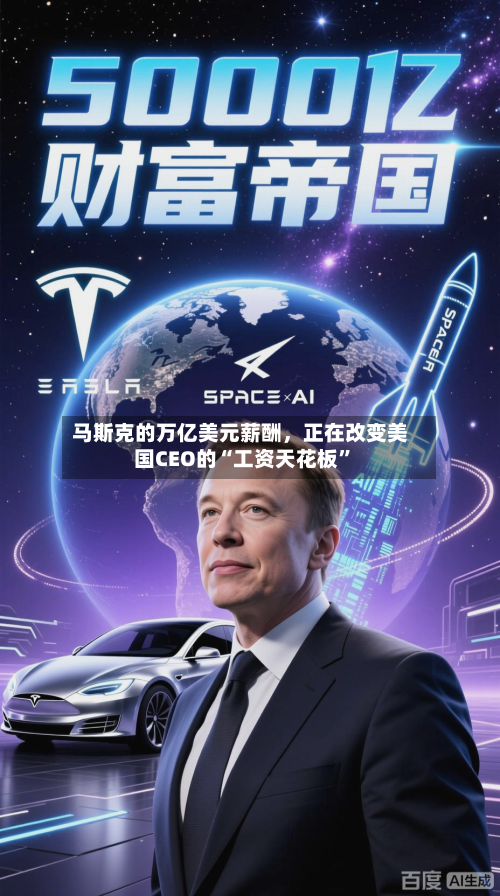 马斯克的万亿美元薪酬，正在改变美国CEO的“工资天花板	”-第3张图片