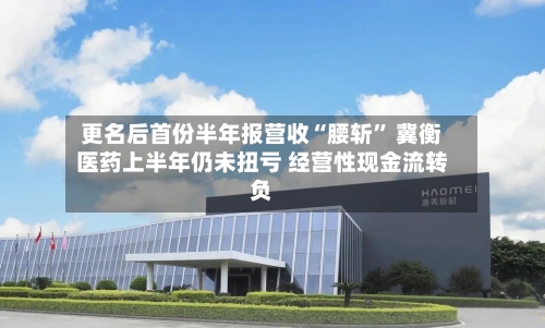 更名后首份半年报营收“腰斩” 冀衡医药上半年仍未扭亏 经营性现金流转负-第2张图片