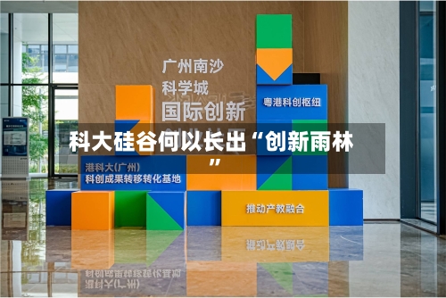 科大硅谷何以长出“创新雨林”-第2张图片