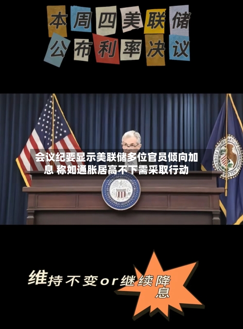 会议纪要显示美联储多位官员倾向加息 称如通胀居高不下需采取行动-第2张图片