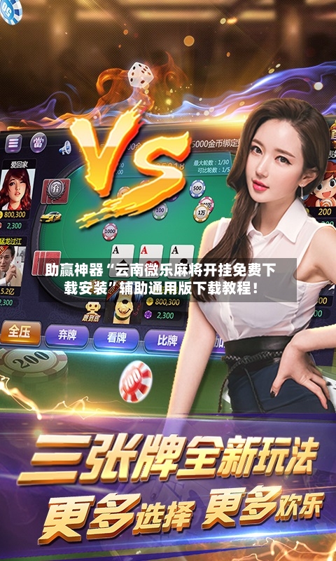 助赢神器“云南微乐麻将开挂免费下载安装	”辅助通用版下载教程！-第2张图片