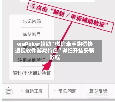 wePoker辅助”微信牵手跑得快透视软件游戏特色	”详细开挂安装教程-第2张图片