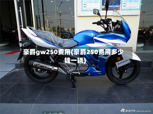 豪爵gw250费用(豪爵250费用多少钱一辆)