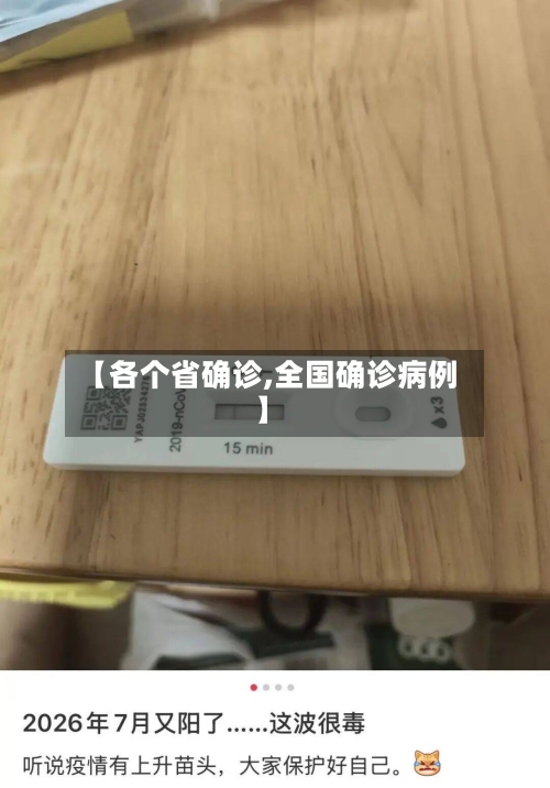 【各个省确诊,全国确诊病例】
