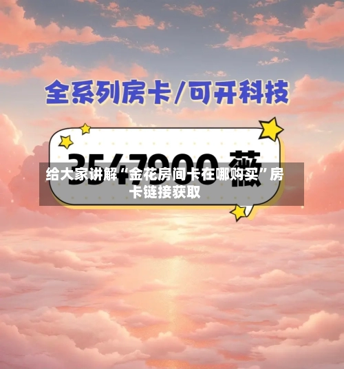 给大家讲解“金花房间卡在哪购买	”房卡链接获取-第2张图片