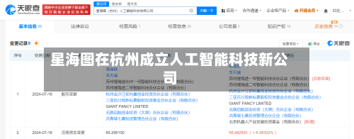 星海图在杭州成立人工智能科技新公司-第2张图片