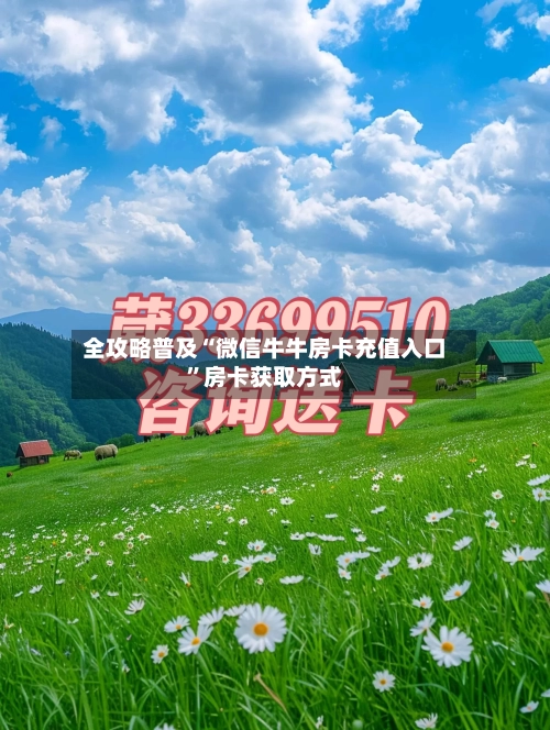 全攻略普及“微信牛牛房卡充值入口”房卡获取方式-第2张图片