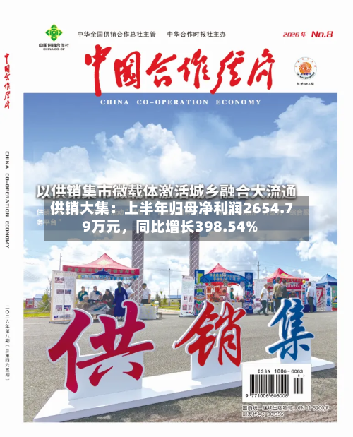 供销大集：上半年归母净利润2654.79万元，同比增长398.54%-第2张图片