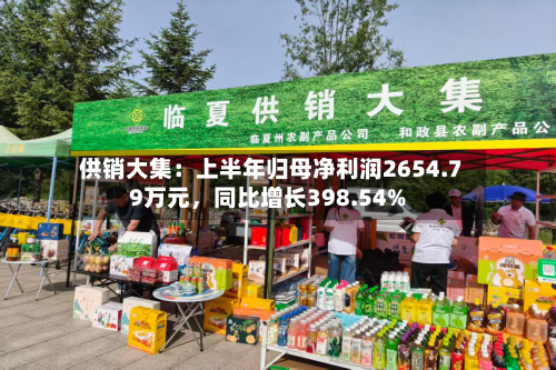 供销大集：上半年归母净利润2654.79万元，同比增长398.54%