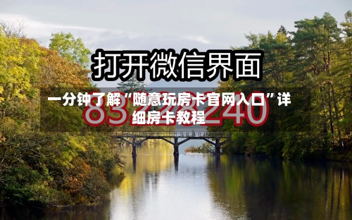 一分钟了解“随意玩房卡官网入口”详细房卡教程-第2张图片