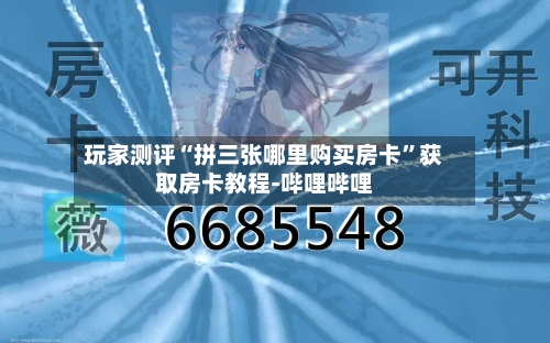 玩家测评“拼三张哪里购买房卡”获取房卡教程-哔哩哔哩-第3张图片