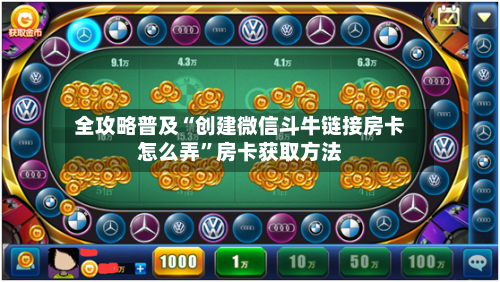 全攻略普及“创建微信斗牛链接房卡怎么弄”房卡获取方法-第2张图片