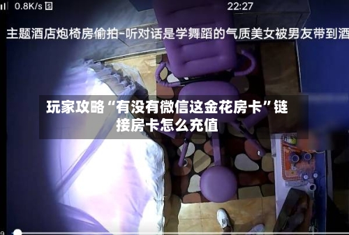 玩家攻略“有没有微信这金花房卡”链接房卡怎么充值-第2张图片