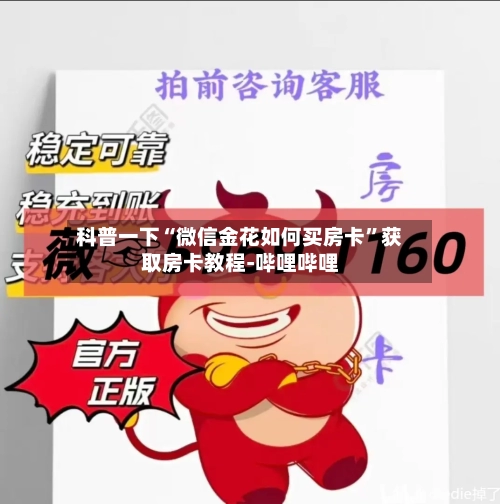 科普一下“微信金花如何买房卡	”获取房卡教程-哔哩哔哩-第3张图片