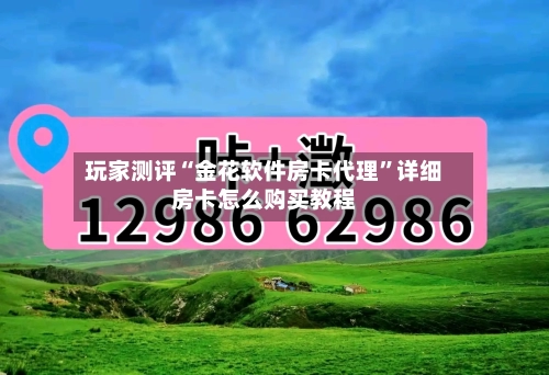 玩家测评“金花软件房卡代理”详细房卡怎么购买教程-第2张图片