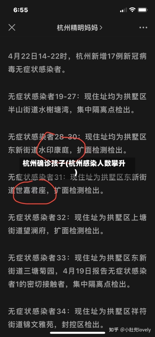 杭州确诊孩子(杭州感染人数攀升)
