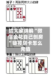 给大家讲解“微信金花自己创房”链接房卡怎么充值-第2张图片