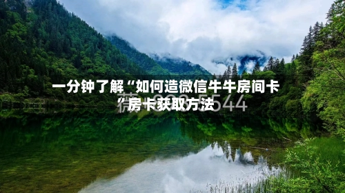 一分钟了解“如何造微信牛牛房间卡”房卡获取方法-第3张图片