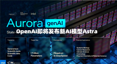 OpenAI即将发布新AI模型Astra