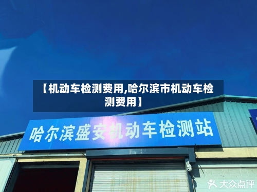 【机动车检测费用,哈尔滨市机动车检测费用】-第3张图片