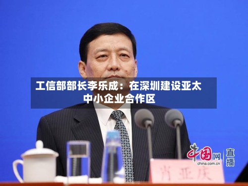工信部部长李乐成:在深圳建设亚太中小企业合作区-第2张图片