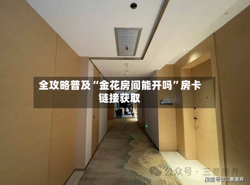 全攻略普及“金花房间能开吗”房卡链接获取-第2张图片