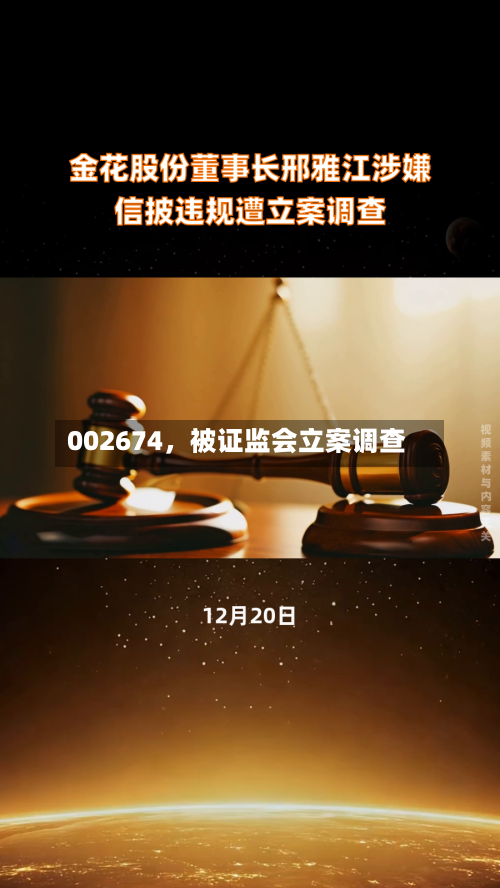 002674，被证监会立案调查-第2张图片