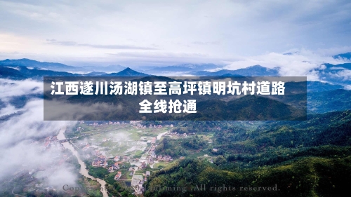 江西遂川汤湖镇至高坪镇明坑村道路全线抢通-第3张图片
