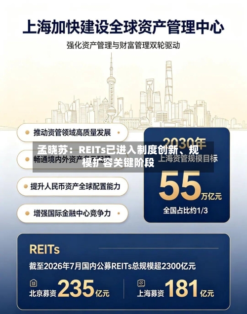 孟晓苏：REITs已进入制度创新、规模扩容关键阶段-第2张图片