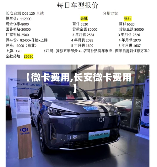 【微卡费用,长安微卡费用】-第3张图片