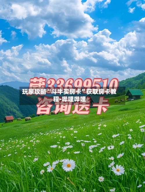 玩家攻略“斗牛买房卡”获取房卡教程-哔哩哔哩-第2张图片