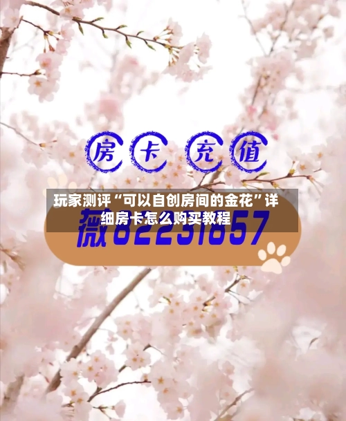 玩家测评“可以自创房间的金花”详细房卡怎么购买教程-第2张图片