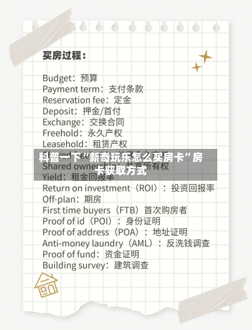 科普一下“新奇玩乐怎么买房卡	”房卡获取方式-第2张图片