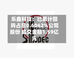 乐鑫科技:已累计回购占总0.6062%公司股份 成交金额1.59亿元-第2张图片
