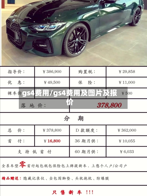 gs4费用/gs4费用及图片及报价-第3张图片