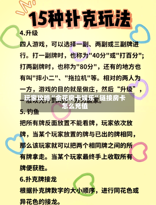 玩家攻略“金花房卡娱乐”链接房卡怎么充值-第2张图片