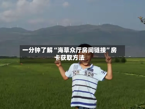 一分钟了解“海草众厅房间链接”房卡获取方法-第3张图片
