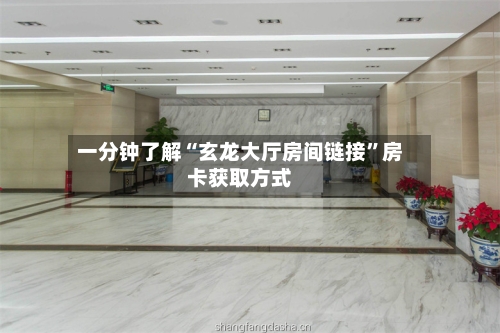 一分钟了解“玄龙大厅房间链接”房卡获取方式-第2张图片