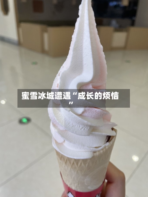 蜜雪冰城遭遇“成长的烦恼	”-第2张图片