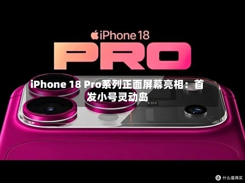 iPhone 18 Pro系列正面屏幕亮相:首发小号灵动岛-第2张图片
