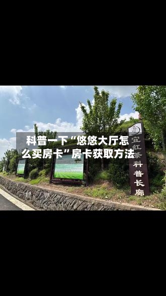 科普一下“悠悠大厅怎么买房卡	”房卡获取方法-第2张图片