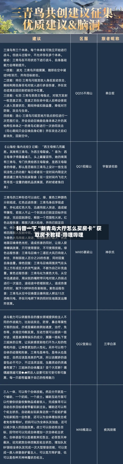 科普一下“新青鸟大厅怎么买房卡	”获取房卡教程-哔哩哔哩-第3张图片