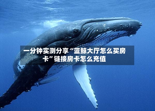 一分钟实测分享“蓝鲸大厅怎么买房卡”链接房卡怎么充值