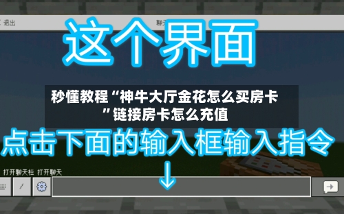 秒懂教程“神牛大厅金花怎么买房卡	”链接房卡怎么充值-第2张图片