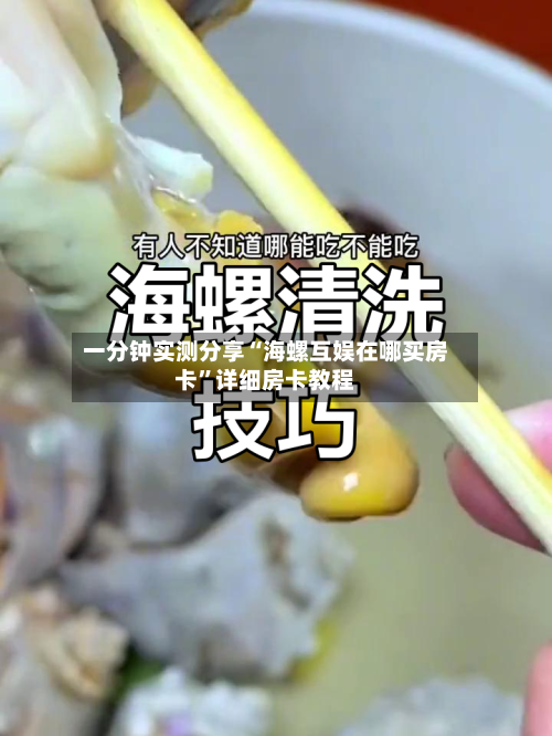 一分钟实测分享“海螺互娱在哪买房卡”详细房卡教程-第3张图片