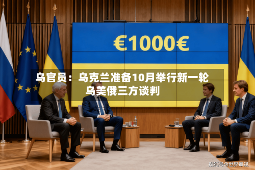 乌官员：乌克兰准备10月举行新一轮乌美俄三方谈判-第1张图片