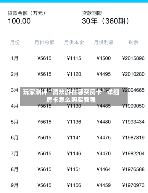 玩家测评“清欢游在哪买房卡”详细房卡怎么购买教程