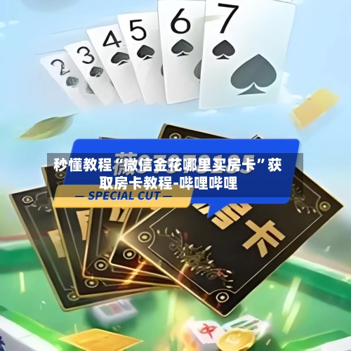 秒懂教程“微信金花哪里买房卡”获取房卡教程-哔哩哔哩-第2张图片