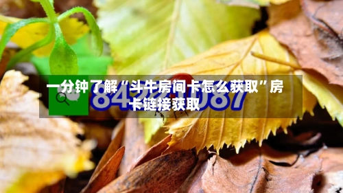 一分钟了解“斗牛房间卡怎么获取	”房卡链接获取-第2张图片