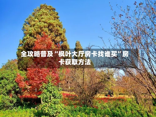 全攻略普及“枫叶大厅房卡找谁买”房卡获取方法-第3张图片